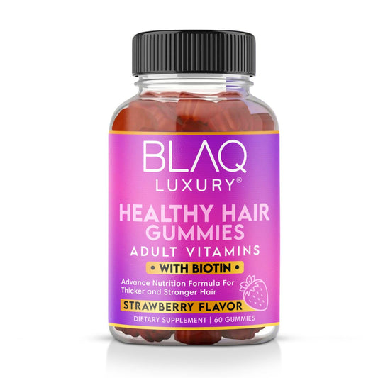 Gomitas Blaq Luxury biotina 5000mcg para salud capilar