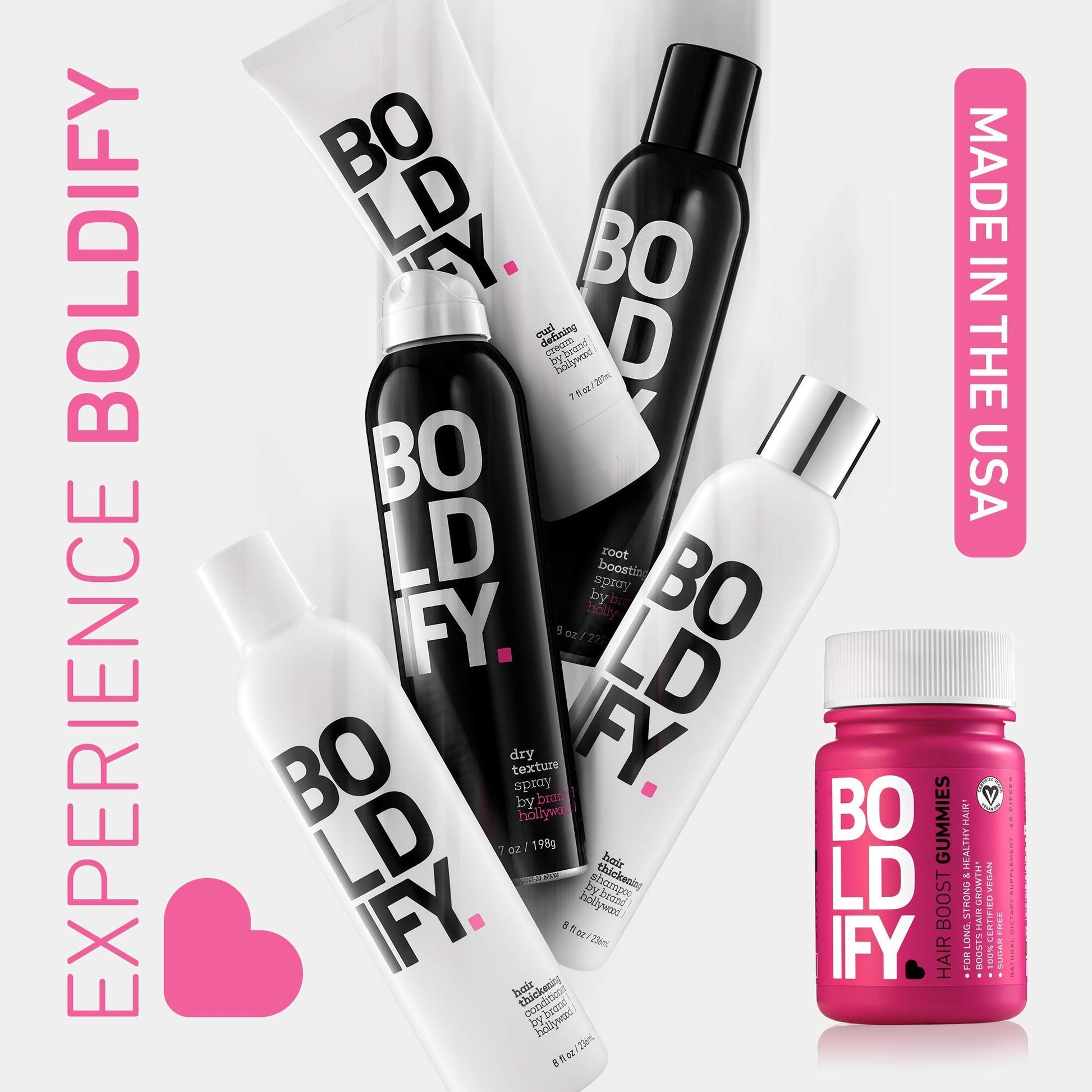 Gomitas Boldify para piel y cabello saludables