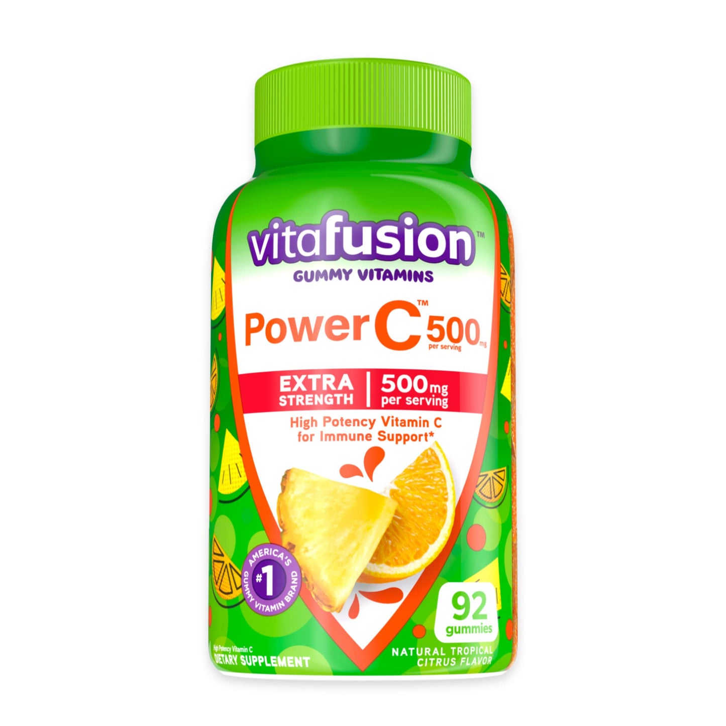 Gomitas calcio y vitamina c Vitafusion variedad sabores