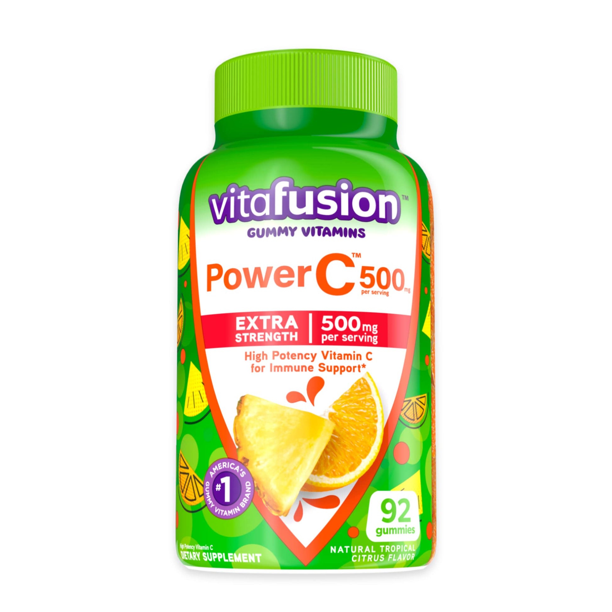 Gomitas calcio y vitamina c Vitafusion variedad sabores