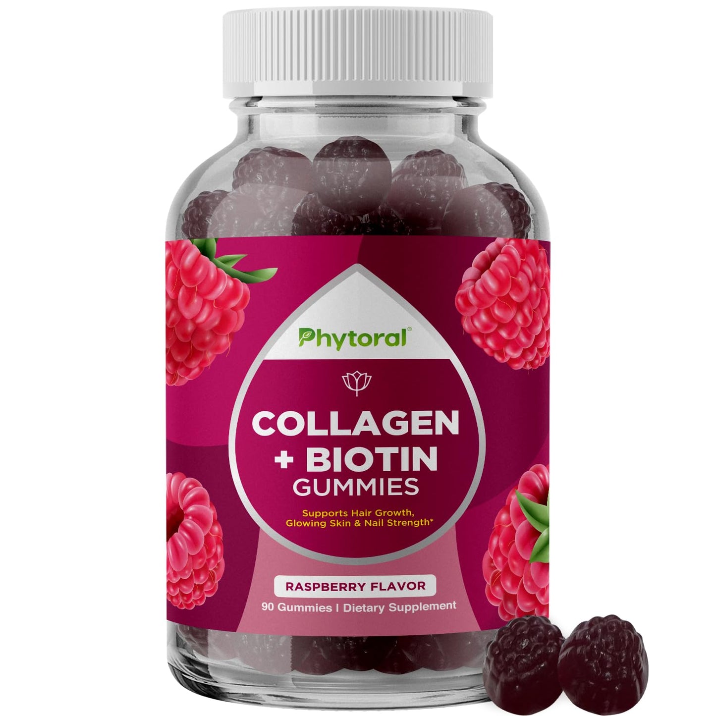 Gomitas colágeno marino y biotina para mujeres cuidado belleza