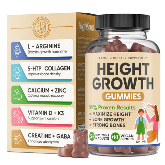 Gomitas para crecimiento altura con vitaminas