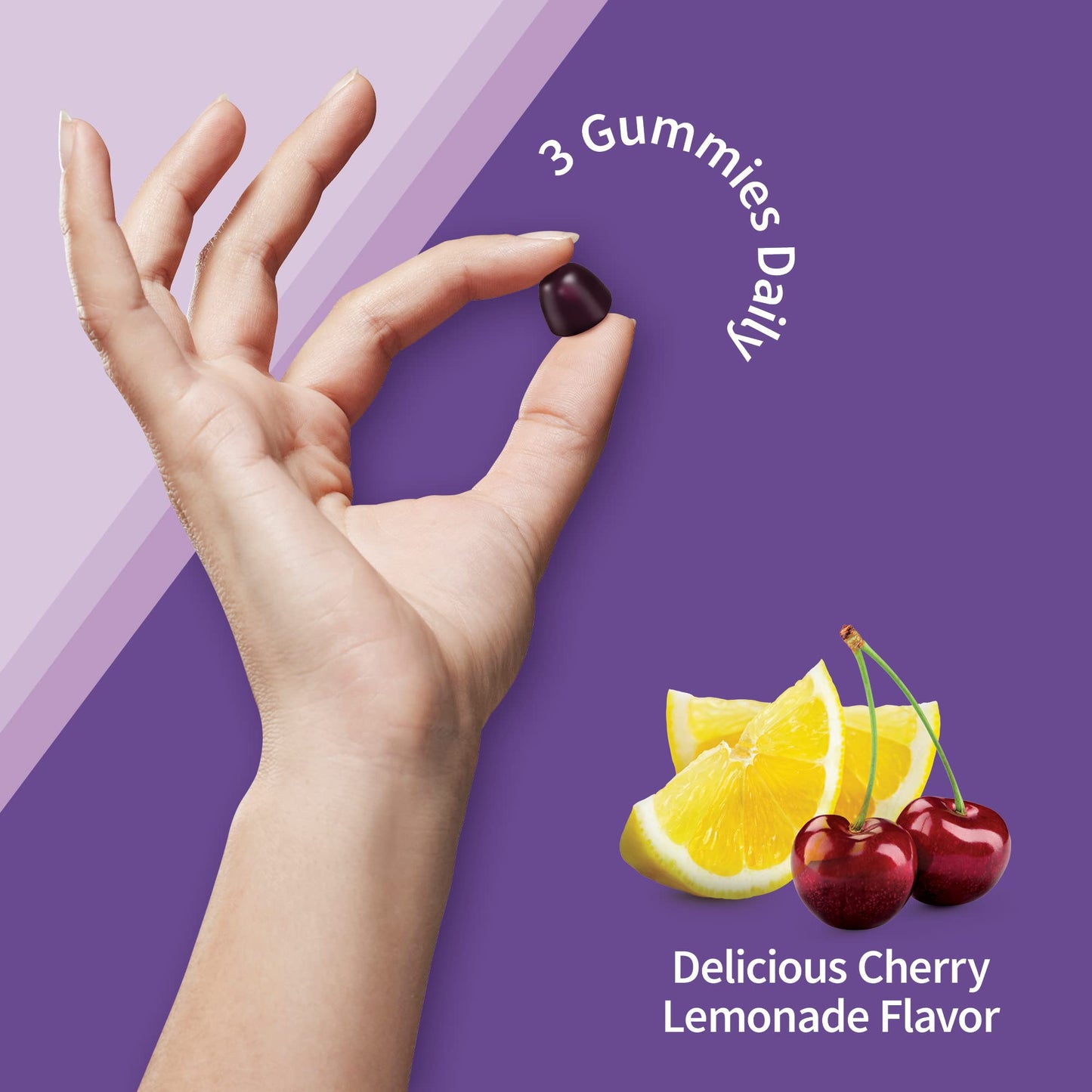 gomitas diarias sabor cereza limonada