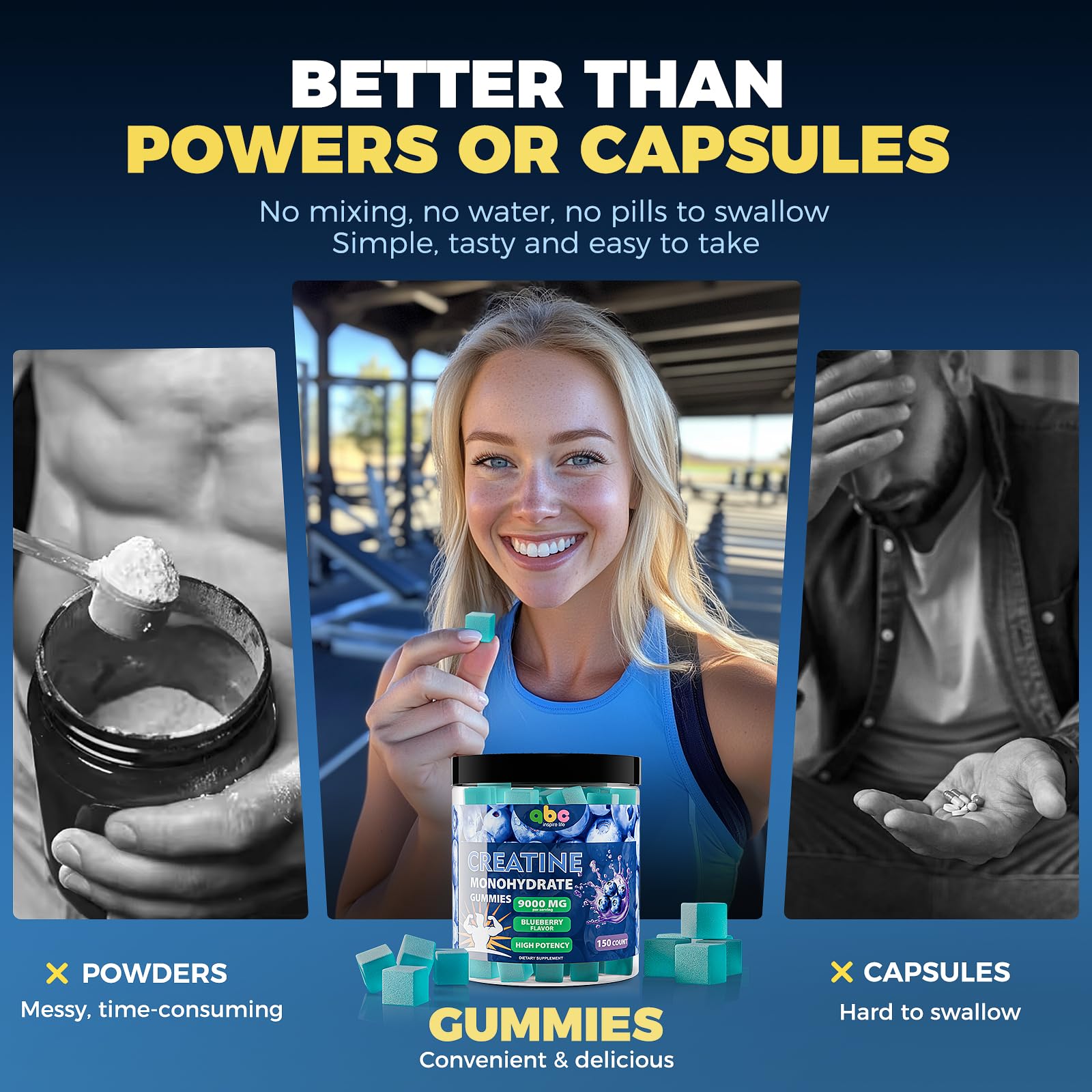 Gomitas energéticas para deportistas y adultos activos