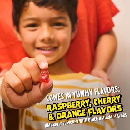 Gomitas Flintstones para niños con vitaminas A, B, C, y zinc