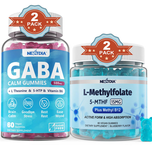 gomitas de gaba nextdia botella vista frontal 500mg