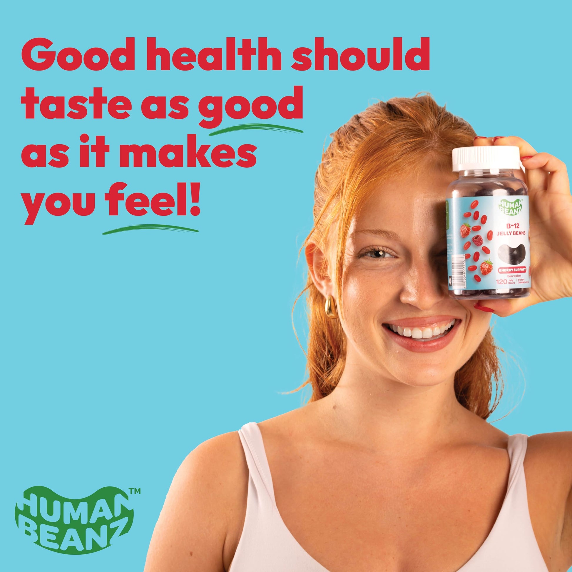 Gomitas Human Beanz apoyo salud cabello piel uñas