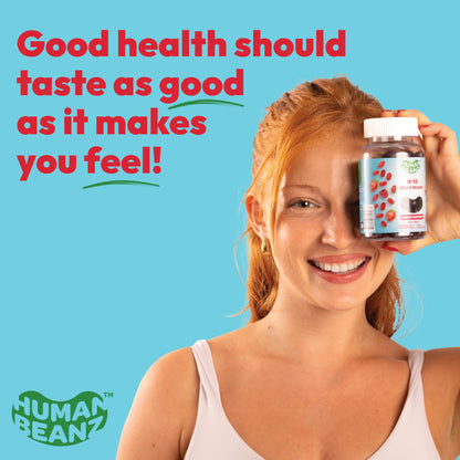 Gomitas Human Beanz apoyo salud cabello piel uñas