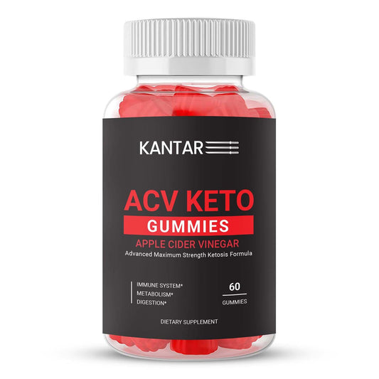 Gomitas KANTAR ACV Keto con vinagre de sidra y vitamina B12