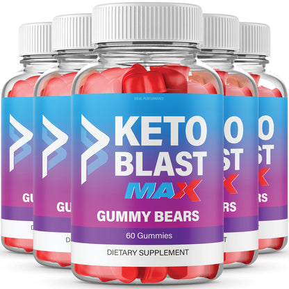 Gomitas Keto ACV máxima fuerza de BlastKeto.