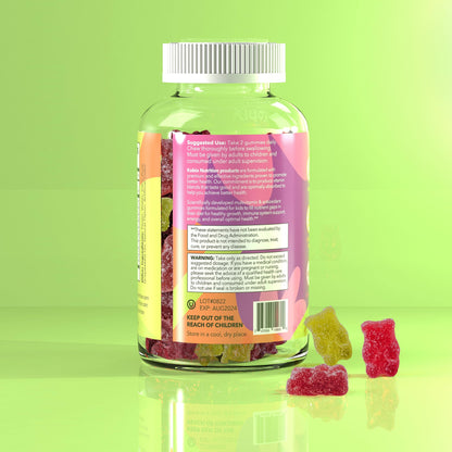 Gomitas Kobix vitaminas esenciales niño crecimiento regulacion energia