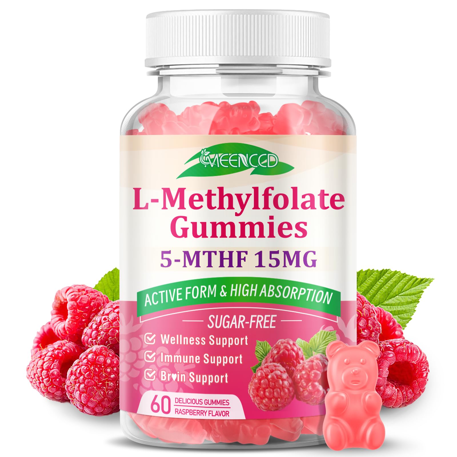 Gomitas de L-metilfolato MEENCCD