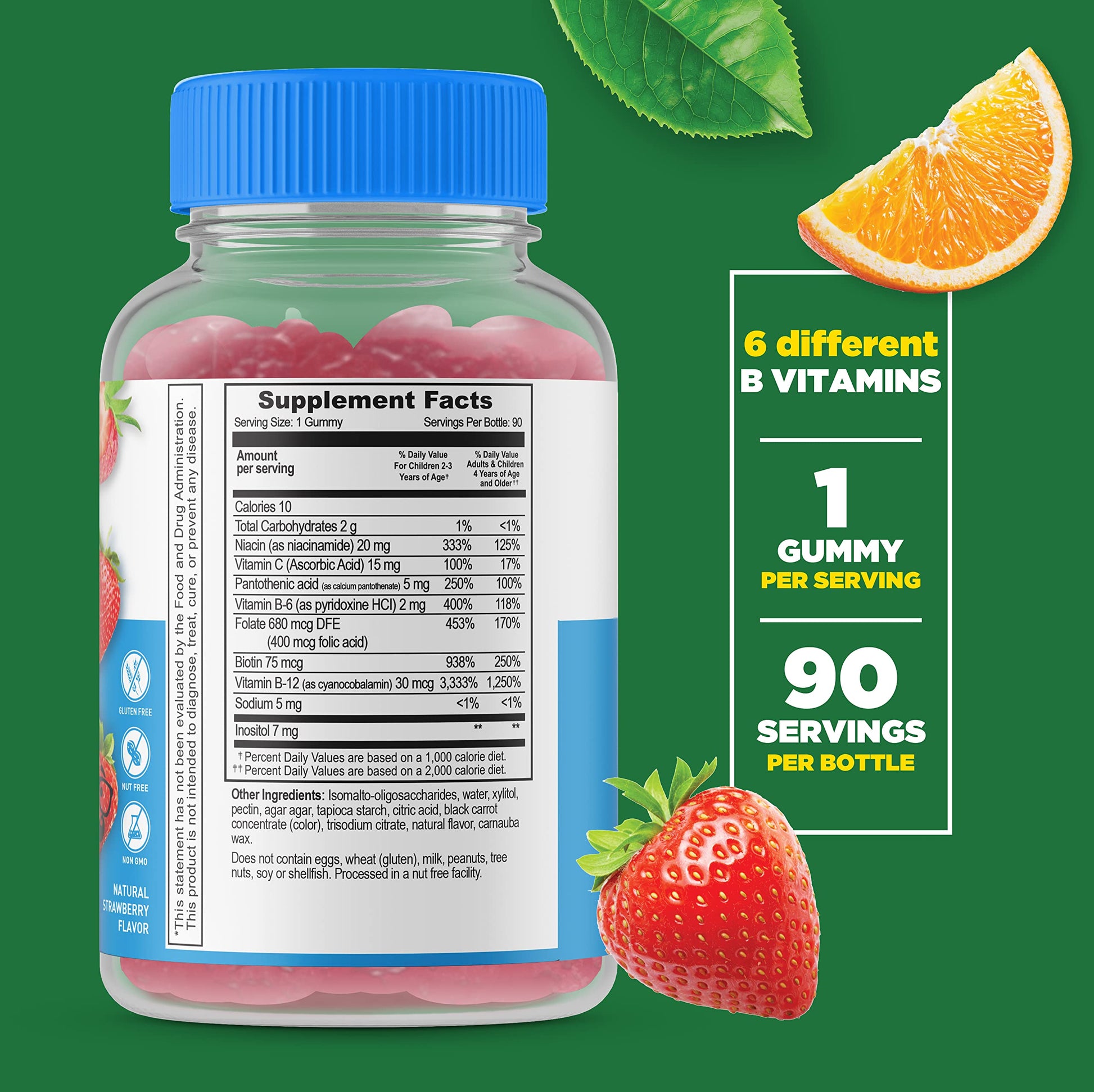 Gomitas Lifeable B Complejo niños suplemento saludable