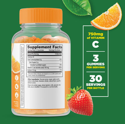 Gomitas Lifeable colágeno y vitamina C presentación