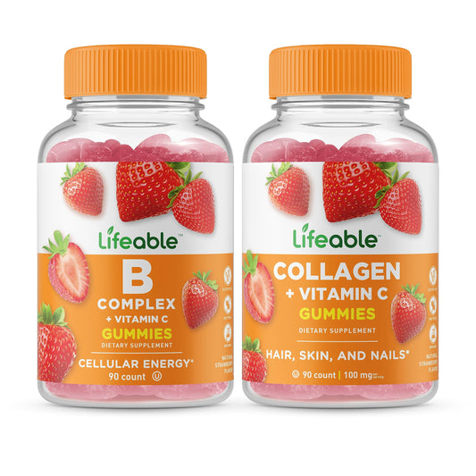 Gomitas Lifeable complejo B colágeno y vitamina C