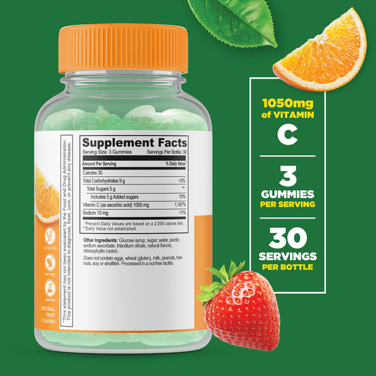 Gomitas Lifeable vitamina C y colágeno presentación
