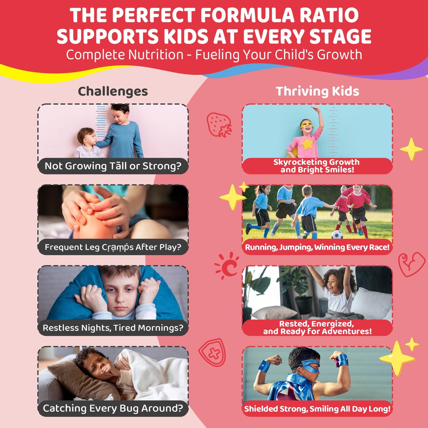 Gomitas LILICARE para equilibrio hormonal y desarrollo cerebral niños