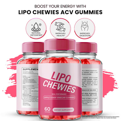 Gomitas Lipo Chewies fórmula avanzada apoyo suplementario keto