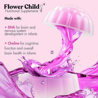 Gomitas para madres, moringa y hinojo para lactancia Flower Child