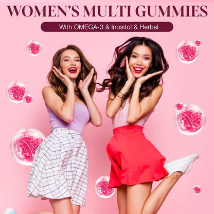 Gomitas mujeres Migcopat con Omega-3 e Inositol.
