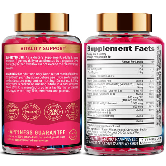 Gomitas multivitamina para hombres Nutraharmony