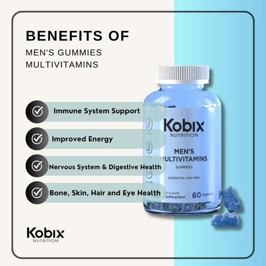 Gomitas multivitamínicas Kobix sabor fruta mixta