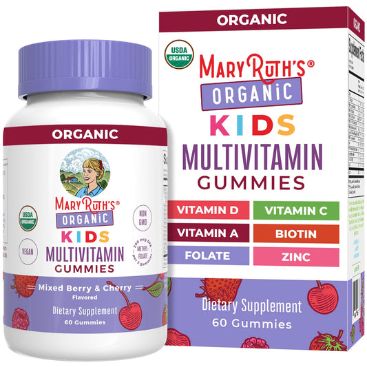 Gomitas multivitamínicas MaryRuth Organics niños 60 unidades