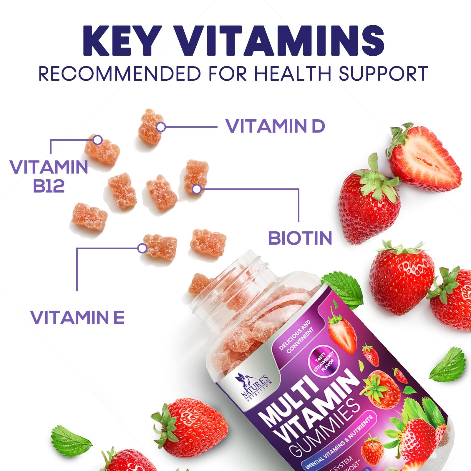 Gomitas multivitaminas Nature's Nutrition