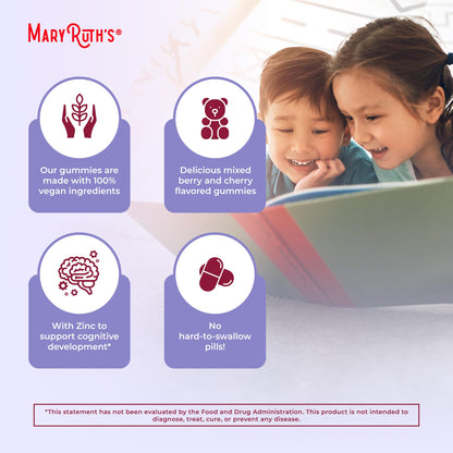 Gomitas multivitamínicas para niños MaryRuth saludable