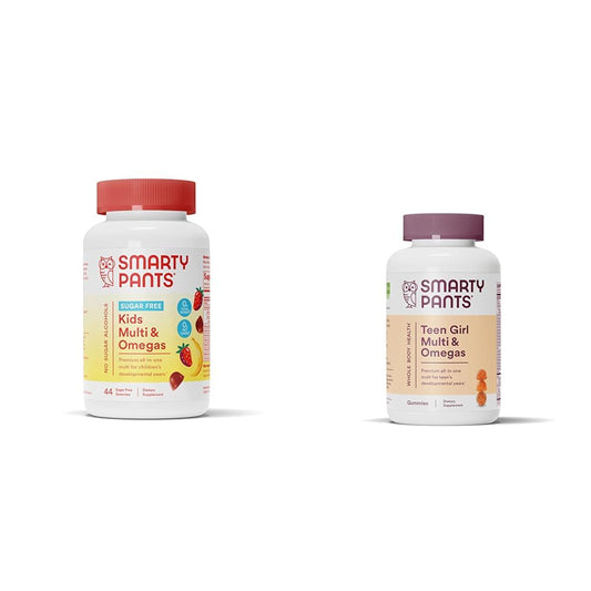 Gomitas multivitamínicas para niños SmartyPants sin azúcar