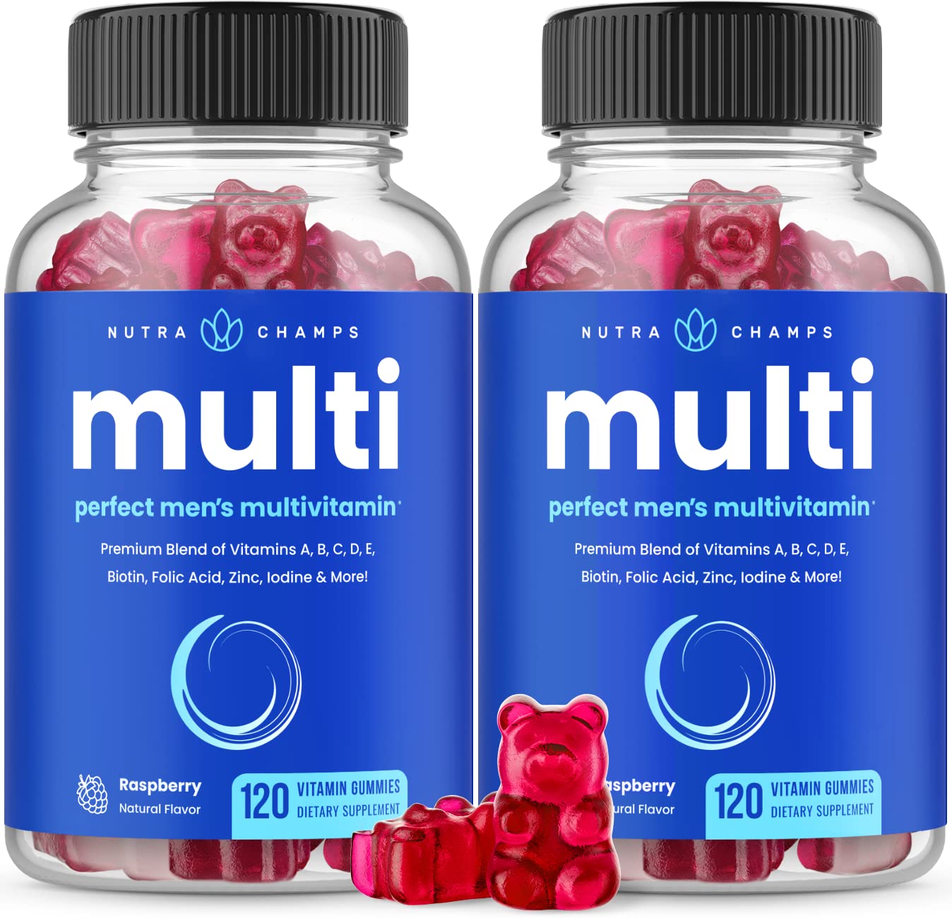 gomitas multivitaminas NutraChamps para hombres