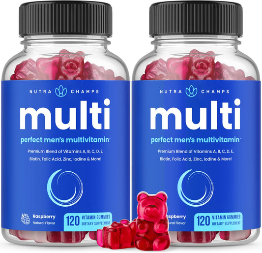 gomitas multivitaminas NutraChamps para hombres