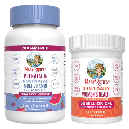 Gomitas multivitamínicas y probióticos MaryRuth Organics para mujeres