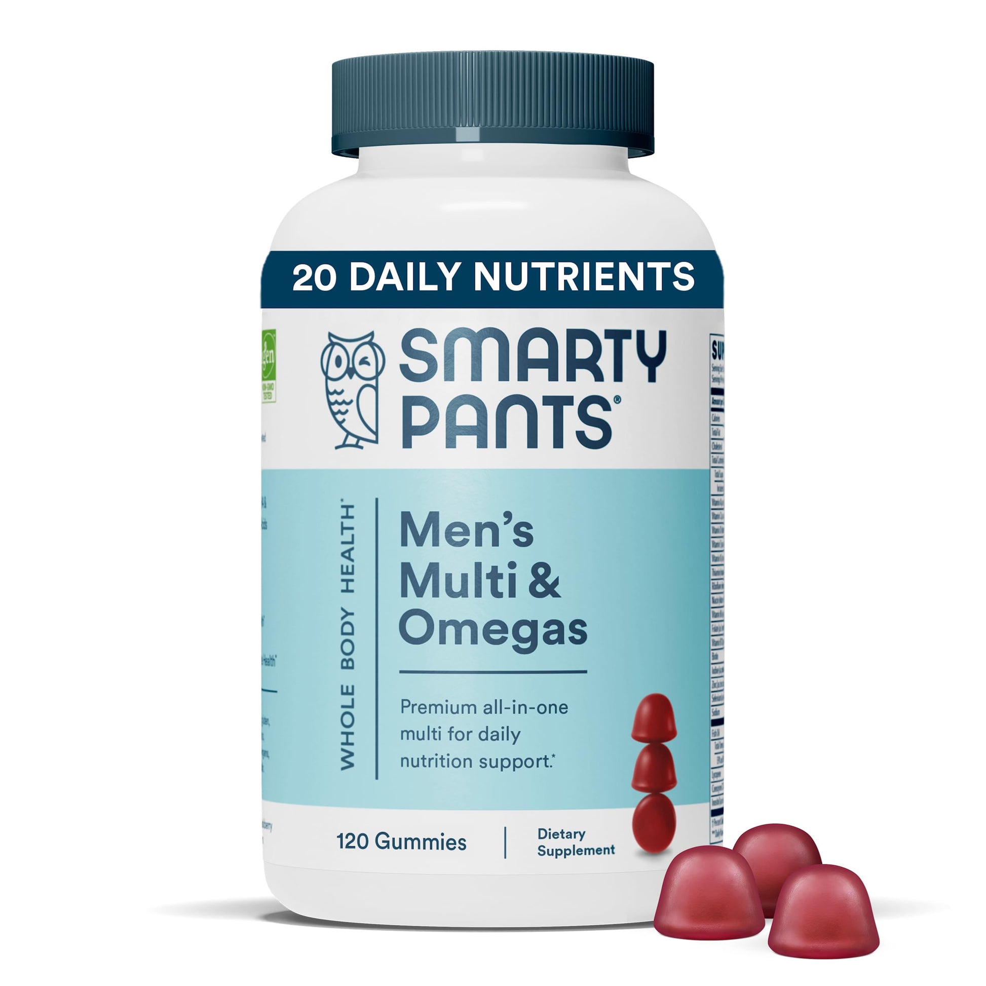 Gomitas multivitamínicas SmartyPants para salud ocular y cardiaca