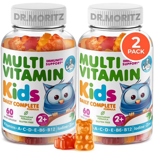 Gomitas multivitamínicas DR. MORITZ para niños con vitaminas esenciales