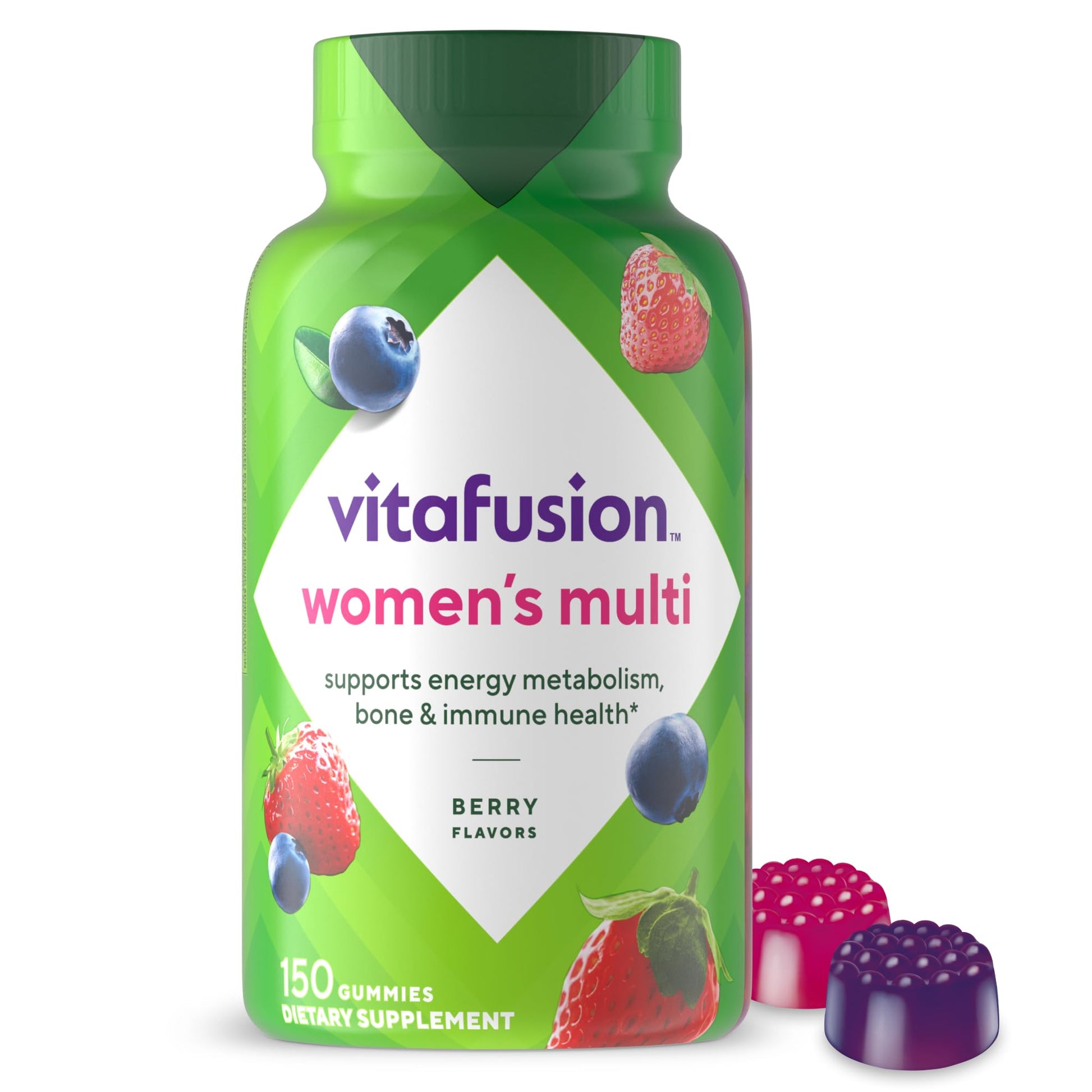 Gomitas multivitamínicas sabor bayas - frasco 150 unidades