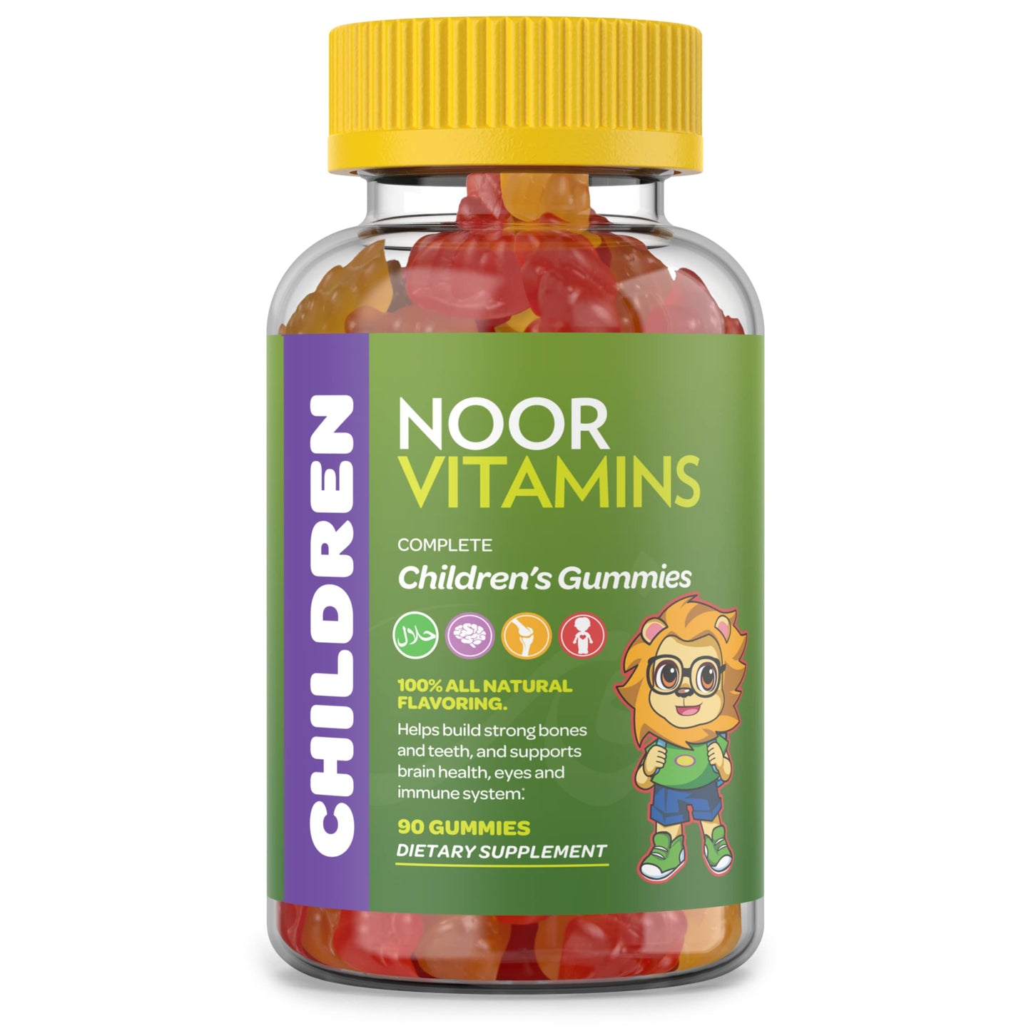 Gomitas multivitamínicas halal para niños Noor.