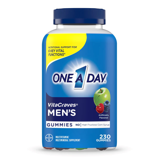 Gomitas multivitamínicas para hombres One A Day - 230 unidades