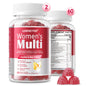 Frascos dobles de gomitas multivitamínicas para mujeres de 50+ años