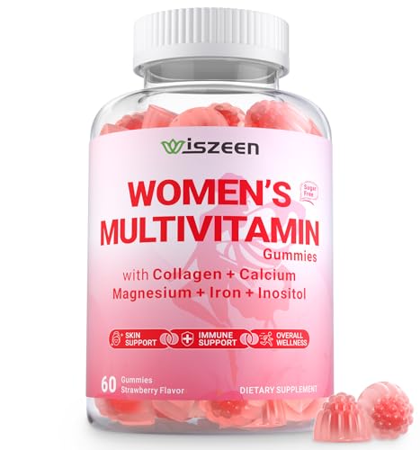 Gomitas multivitamínicas para mujeres Wiszeen con biotina.