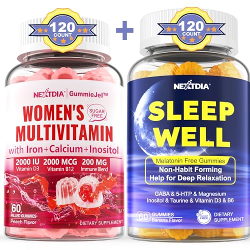 Gomitas multivitamínicas Nextdia con 120 unidades