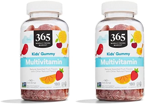 gomitas multivitamínicas para niños 365 frutas surtidas
