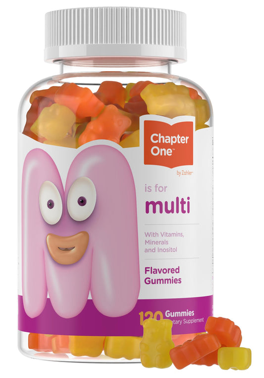 Gominolas multivitamínicas para niños Chapter One frasco 120 unidades