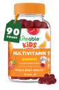Gomitas multivitamínicas para niños de Lifeable en frasco con 90 unidades