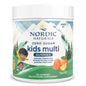 Envase de gomitas multivitamínicas para niños sabor naranja limón
