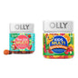 Gomitas multivitamínicas OLLY para adolescentes y niños con frascos.