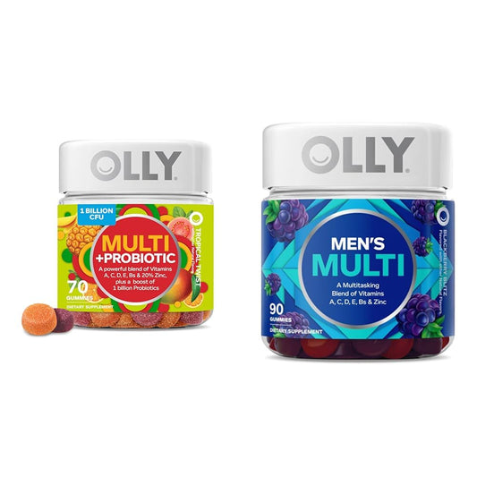 Gomitas multivitamínicas OLLY con sabores tropicales