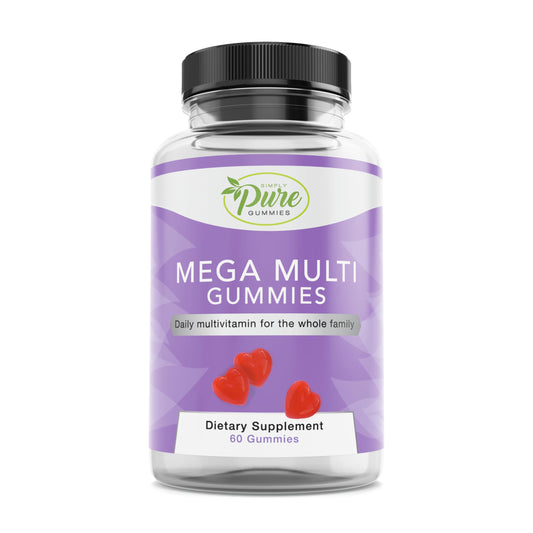 Gomitas multivitamínicas Pure By Nature frasco 60 unidades