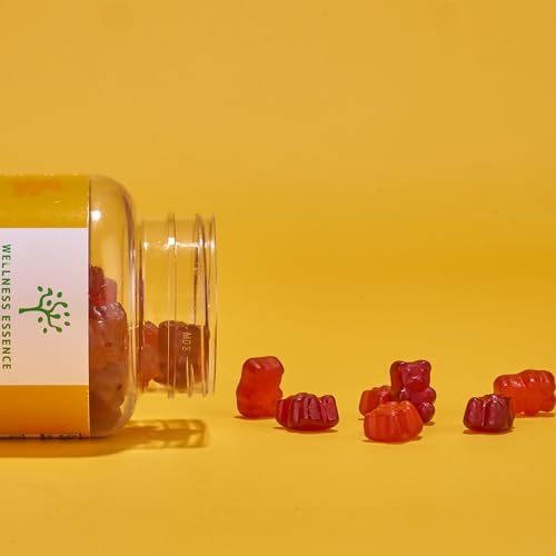 Gomitas multivitamínicas con sabores limón, naranja y cereza