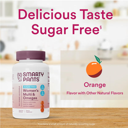 Gomitas multivitamínicas SmartyPants deliciosas sin azúcar